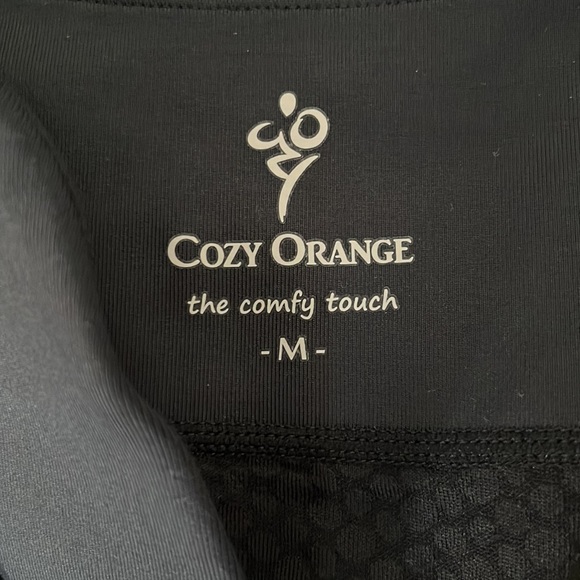 NWOT Woman's Cozy Orange Virgo Tank Racerback. - Picture 3 of 4